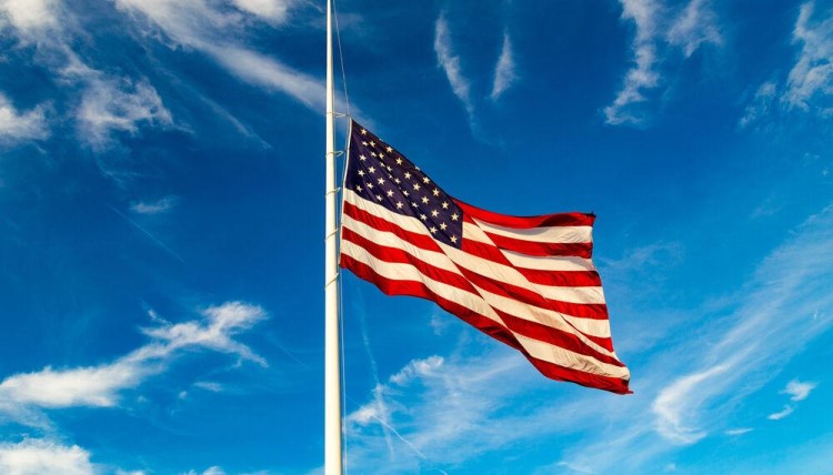 US Flag Half Mast3