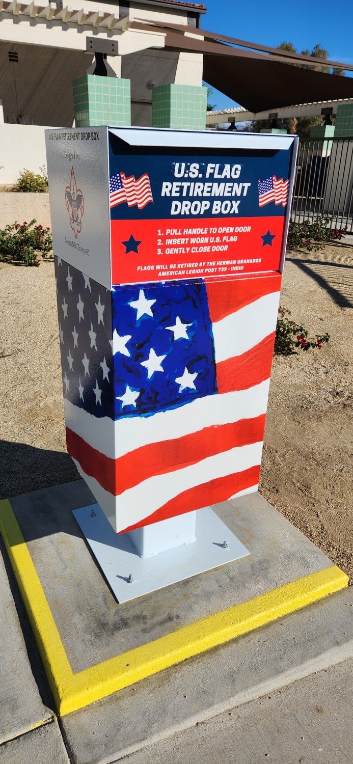 US Flag Box