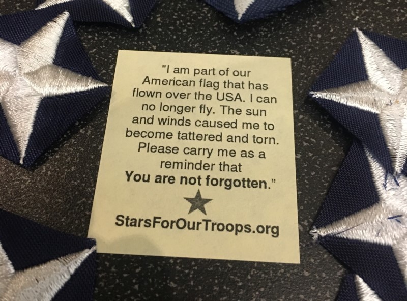 Flag Stars for Troops