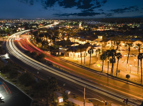 HWY111 at Night