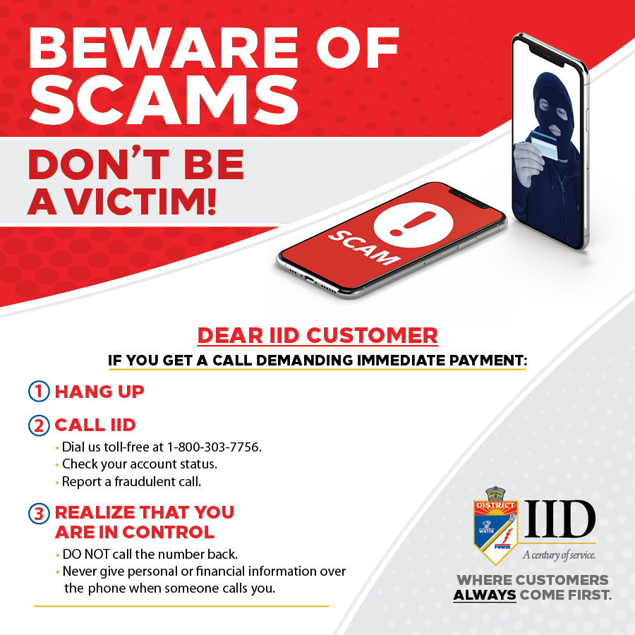 IID Scam ALert