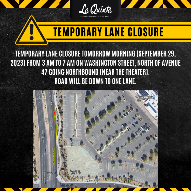 Traffic Advisory 9.28.23