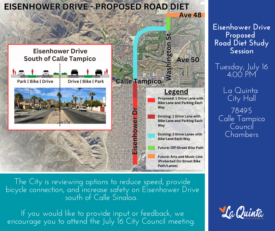 Eisenhower Road Diet