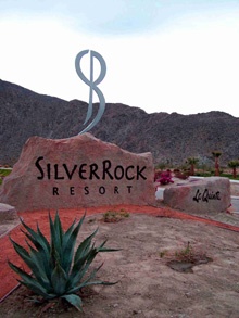 SilverRock Welcome Sign