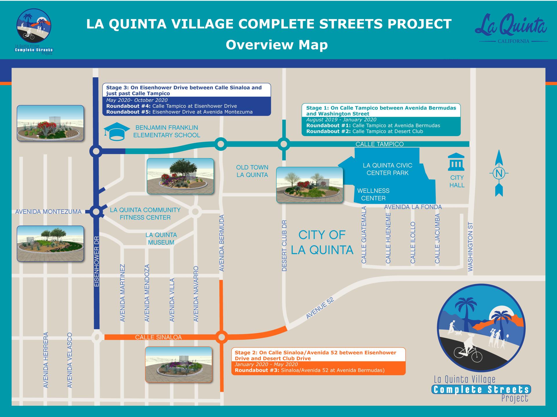 Complete Streets Project Overview Map