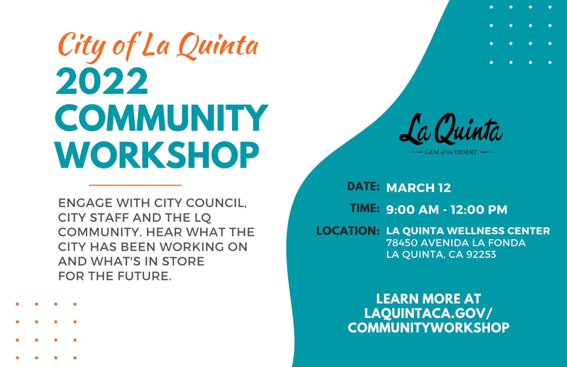 Community Workshop_Mar 2022 